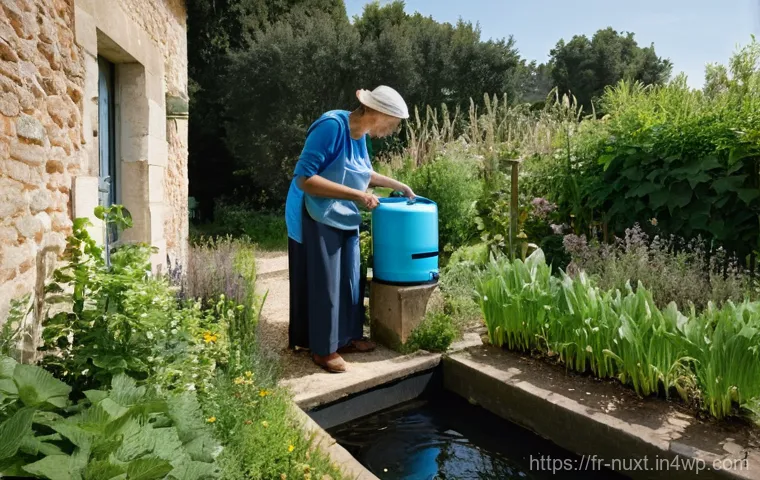 해수담수화 기술과 통합 수자원 관리 - **Prompt:** A dynamic visual representing smart water management in a modern French city. The image ...